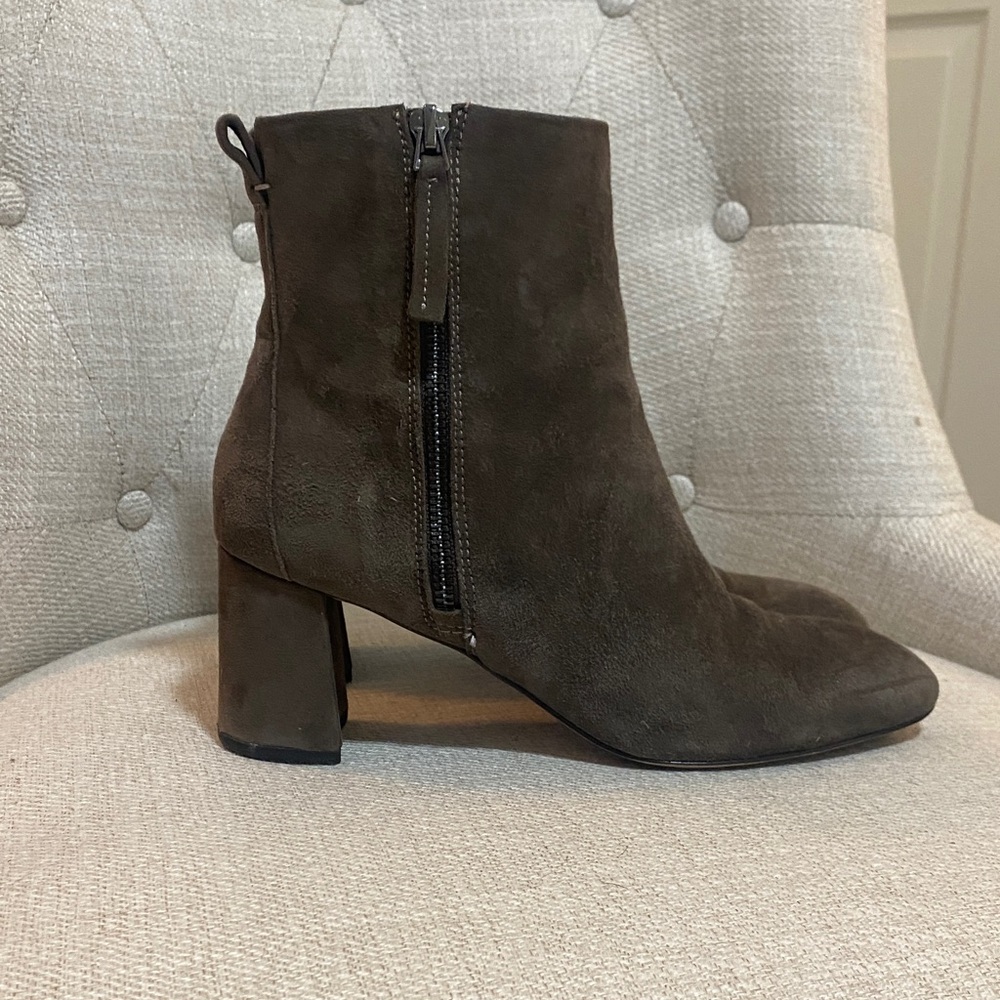 Essex Lane Dark Gray Ankle Boots